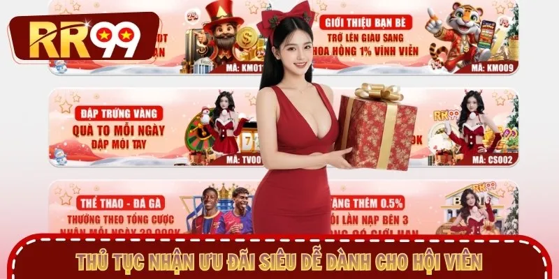 Thủ tục nhận ưu đãi siêu dễ dành cho hội viên