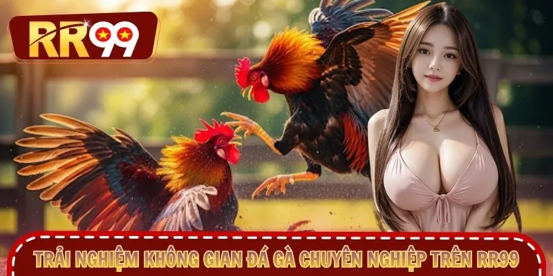 Trải nghiệm không gian đá gà chuyên nghiệp trên RR99